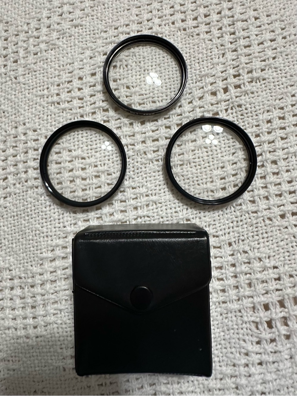 3 Close up Adapter Filters